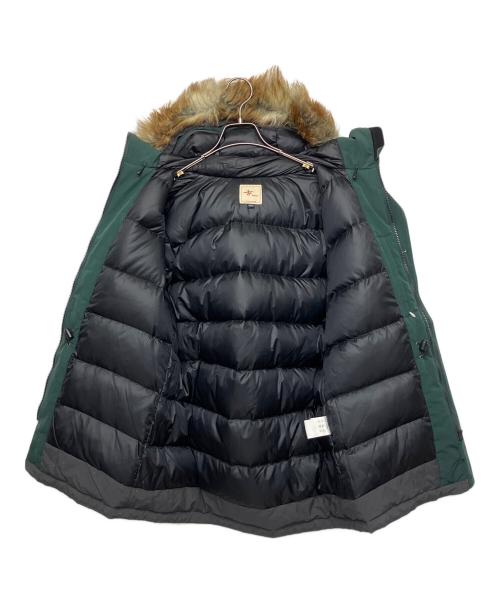 FOX FIRE（フォックスファイヤー）FOX FIRE (フォックスファイヤー) ダウンジャケット グリーン サイズ:Mの古着・服飾アイテム