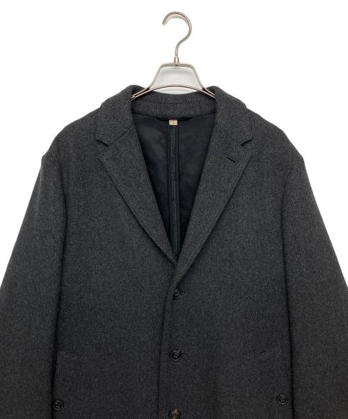 BURBERRY（バーバリー）BURBERRY (バーバリー) チェスターコート グレー サイズ:Lの古着・服飾アイテム