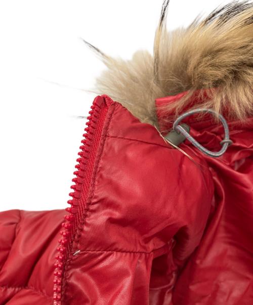 DUVETICA（デュベティカ）DUVETICA (デュベティカ) U.252.01　ダウンジャケット レッド サイズ:48の古着・服飾アイテム