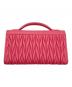 MIU MIU (ミュウミュウ) 長財布 ピンク：25000円