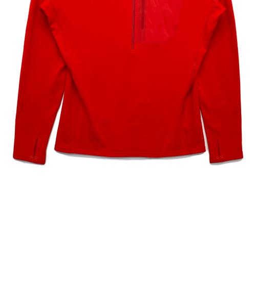 ARC'TERYX（アークテリクス）ARC'TERYX (アークテリクス) ハーフジップパーカー レッド サイズ:L　の古着・服飾アイテム