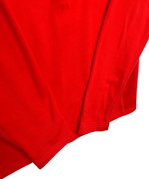 ARC'TERYX（アークテリクス）ARC'TERYX (アークテリクス) ハーフジップパーカー レッド サイズ:L　の古着・服飾アイテム