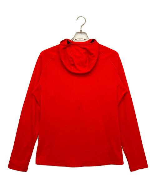 ARC'TERYX（アークテリクス）ARC'TERYX (アークテリクス) ハーフジップパーカー レッド サイズ:L　の古着・服飾アイテム