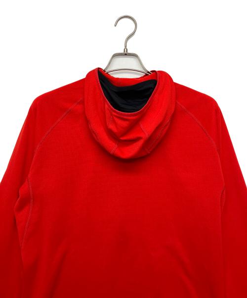 ARC'TERYX（アークテリクス）ARC'TERYX (アークテリクス) ハーフジップパーカー レッド サイズ:L　の古着・服飾アイテム