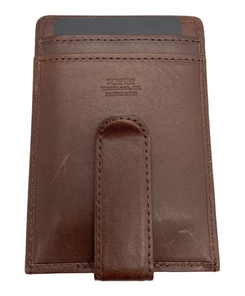 BEDWIN head porter（BEDWIN head porter）BEDWIN head porter (BEDWIN head porter) マネークリップ ブラウンの古着・服飾アイテム