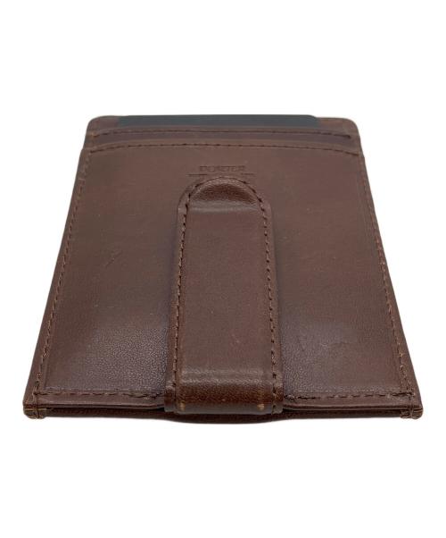 BEDWIN head porter（BEDWIN head porter）BEDWIN head porter (BEDWIN head porter) マネークリップ ブラウンの古着・服飾アイテム