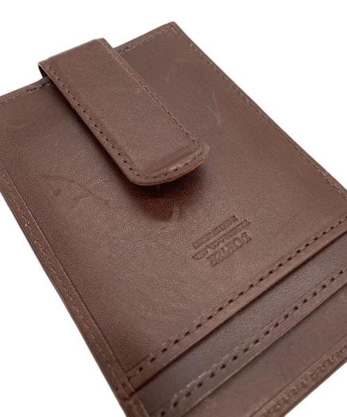 BEDWIN head porter（BEDWIN head porter）BEDWIN head porter (BEDWIN head porter) マネークリップ ブラウンの古着・服飾アイテム