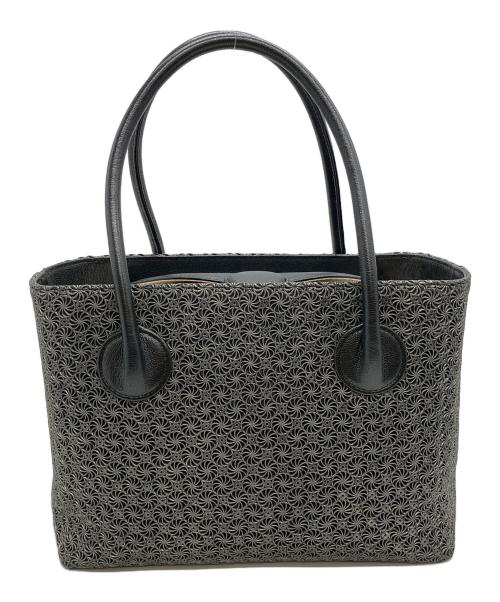 HIROKO HAYASHI（ヒロコ ハヤシ）HIROKO HAYASHI (ヒロコ ハヤシ) ハンドバッグ ブラックの古着・服飾アイテム