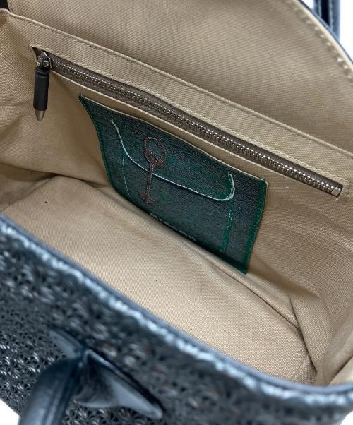 HIROKO HAYASHI（ヒロコ ハヤシ）HIROKO HAYASHI (ヒロコ ハヤシ) ハンドバッグ ブラックの古着・服飾アイテム