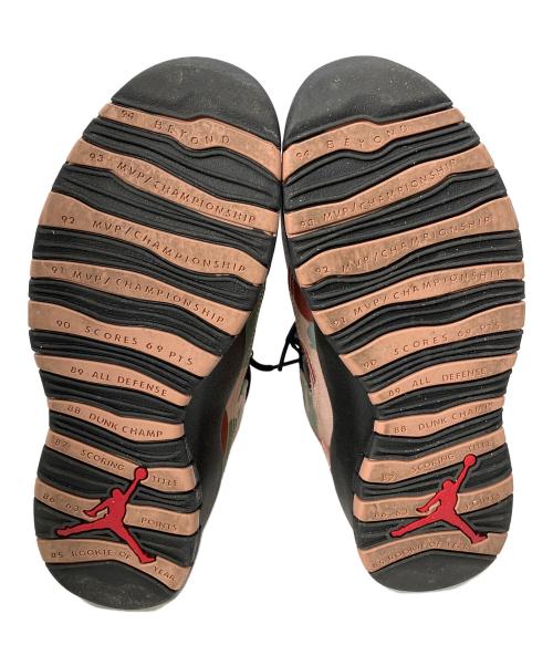 NIKE（ナイキ）NIKE (ナイキ) ジョーダン10 カモフラ ブラウン サイズ:26cmの古着・服飾アイテム