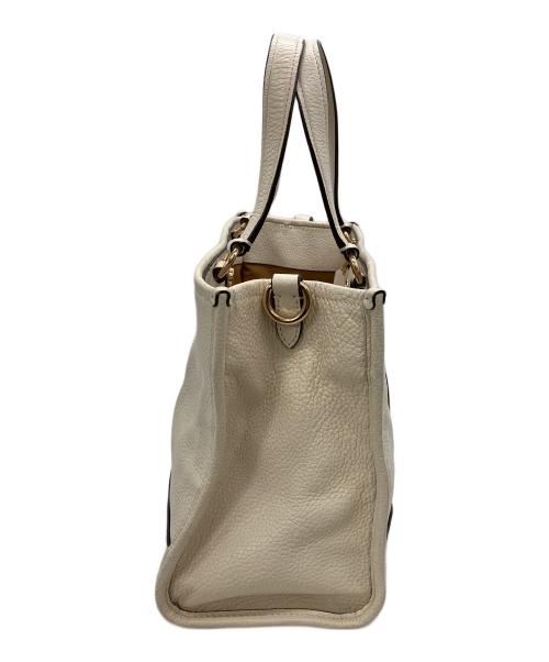 COACH（コーチ）COACH (コーチ) 2WAYショルダーバッグ アイボリーの古着・服飾アイテム