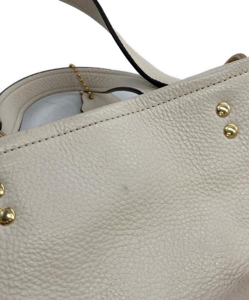 COACH（コーチ）COACH (コーチ) 2WAYショルダーバッグ アイボリーの古着・服飾アイテム