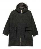 Edwina Horlエドウィナ ホール）の古着「ウールモヘアコート」｜グレー