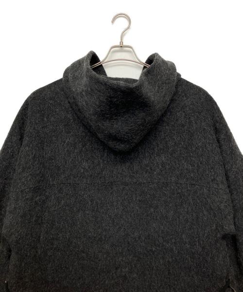 Edwina Horl（エドウィナ ホール）Edwina Horl (エドウィナ ホール) ウールモヘアコート グレー サイズ:Mの古着・服飾アイテム