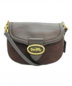 COACHコーチ）の古着「ショルダーバッグ」｜ワインレッド