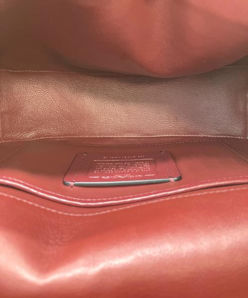 COACH（コーチ）COACH (コーチ) ショルダーバッグ ワインレッドの古着・服飾アイテム