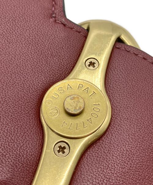 COACH（コーチ）COACH (コーチ) ショルダーバッグ ワインレッドの古着・服飾アイテム
