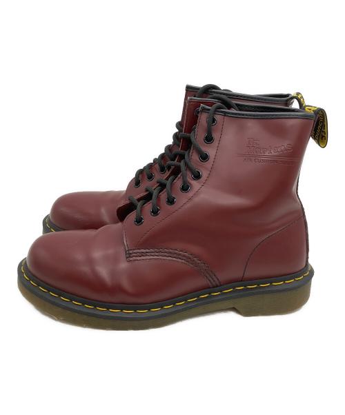 Dr.Martens（ドクターマーチン）Dr.Martens (ドクターマーチン) 8ホールブーツ ワインレッド サイズ:US 8の古着・服飾アイテム