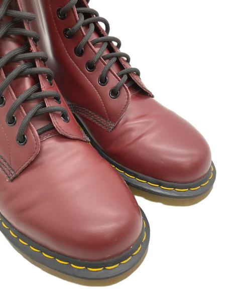 Dr.Martens（ドクターマーチン）Dr.Martens (ドクターマーチン) 8ホールブーツ ワインレッド サイズ:US 8の古着・服飾アイテム