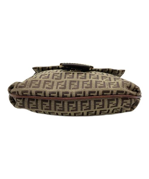 FENDI（フェンディ）FENDI (フェンディ) ズッキーノ　ショルダーバッグ ブラウンの古着・服飾アイテム