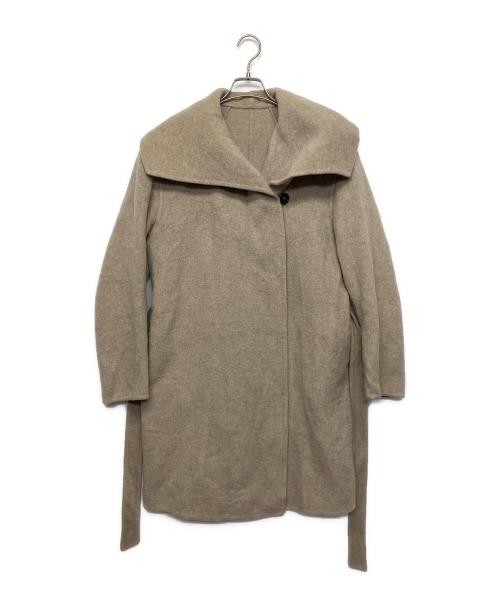 I.venturini（I.venturini）I.venturini (I.venturini) カシミヤウールコート ベージュ サイズ:40の古着・服飾アイテム