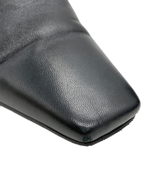 BALENCIAGA（バレンシアガ）BALENCIAGA (バレンシアガ) BBロゴ ブロックヒールミュール ブラック サイズ:38の古着・服飾アイテム