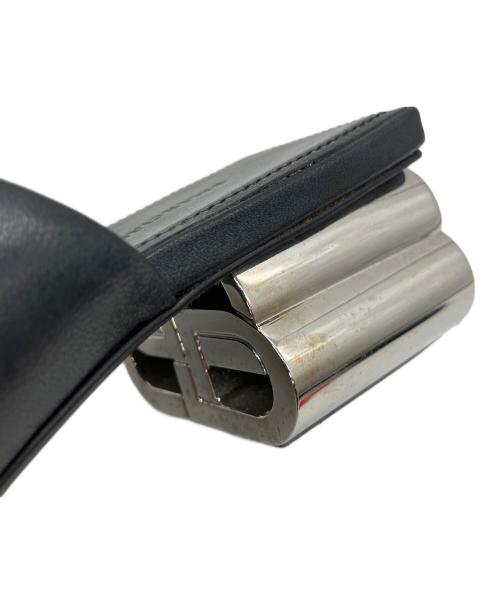 BALENCIAGA（バレンシアガ）BALENCIAGA (バレンシアガ) BBロゴ ブロックヒールミュール ブラック サイズ:38の古着・服飾アイテム