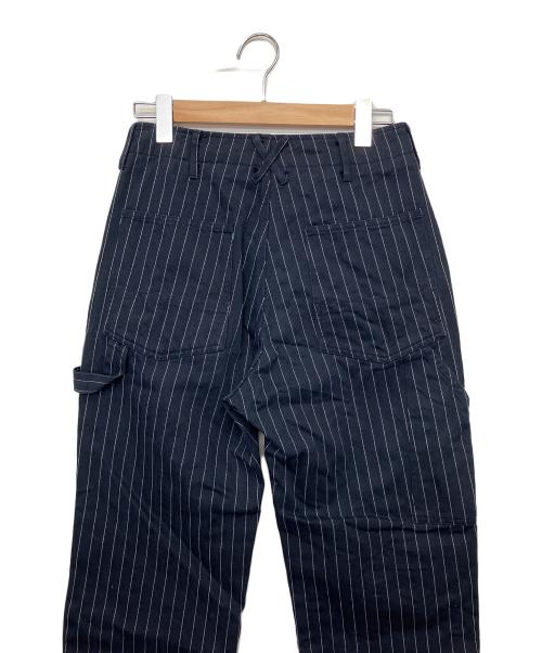 Engineered Garments（エンジニアドガーメンツ）Engineered Garments (エンジニアドガーメンツ) ストライプペインターパンツ ネイビー サイズ:28の古着・服飾アイテム