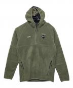 Bristolブリストル）の古着「ハーフジップパーカー」｜カーキ