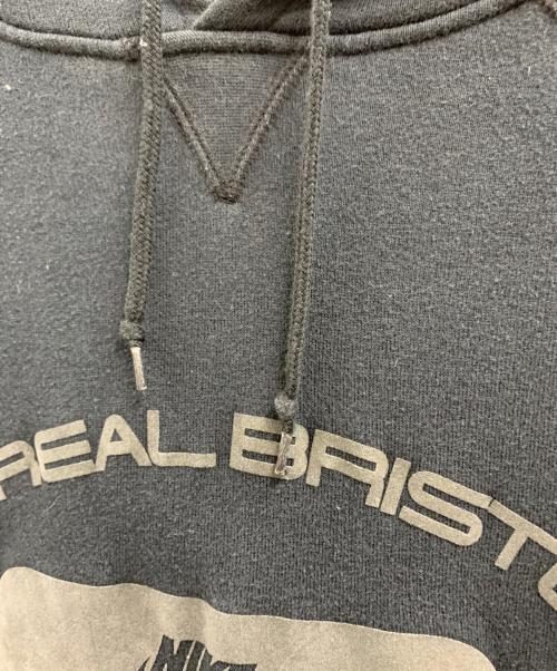 NIKE（ナイキ）NIKE (ナイキ) FC REAL BRISTOL (エフシーレアルブリストル) プルオーバーパーカー ブラック サイズ:Sの古着・服飾アイテム