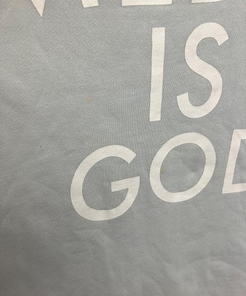 UNDERCOVER（アンダーカバー）UNDERCOVER (アンダーカバー) デストロイ加工オーバーサイズスウェット スカイブルー サイズ:2の古着・服飾アイテム