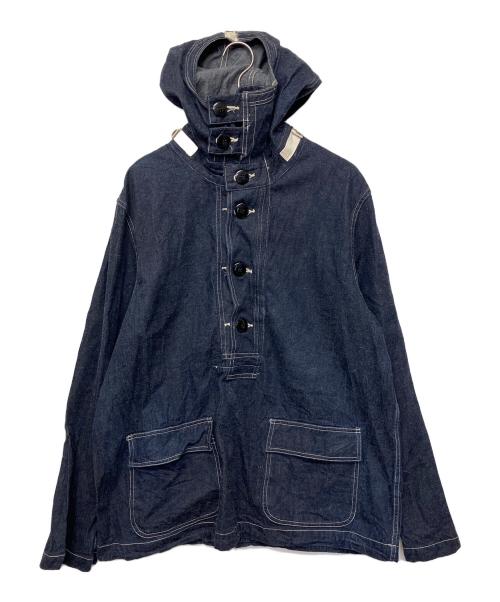 BUZZ RICKSON'S（バズリクソンズ）Buzz Rickson's (バズリクソンズ) デニムアノラックパーカー インディゴ サイズ:FREEの古着・服飾アイテム