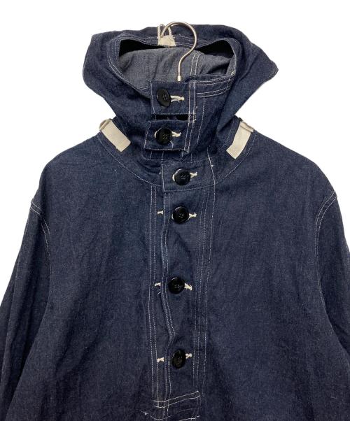 BUZZ RICKSON'S（バズリクソンズ）Buzz Rickson's (バズリクソンズ) デニムアノラックパーカー インディゴ サイズ:FREEの古着・服飾アイテム