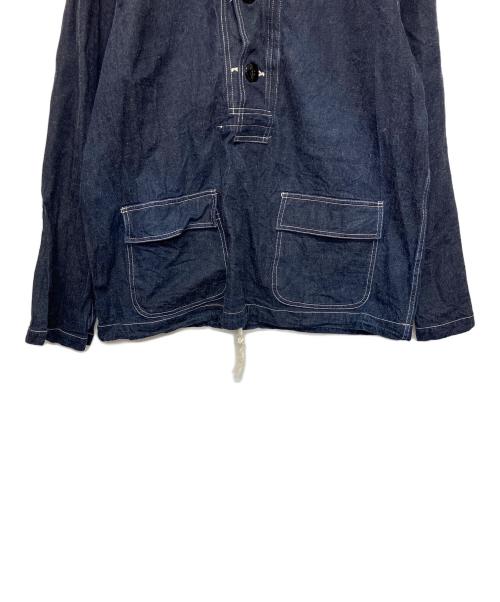 BUZZ RICKSON'S（バズリクソンズ）Buzz Rickson's (バズリクソンズ) デニムアノラックパーカー インディゴ サイズ:FREEの古着・服飾アイテム