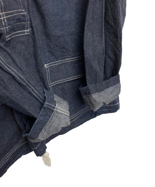 BUZZ RICKSON'S（バズリクソンズ）Buzz Rickson's (バズリクソンズ) デニムアノラックパーカー インディゴ サイズ:FREEの古着・服飾アイテム