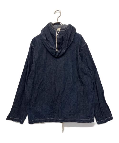 BUZZ RICKSON'S（バズリクソンズ）Buzz Rickson's (バズリクソンズ) デニムアノラックパーカー インディゴ サイズ:FREEの古着・服飾アイテム