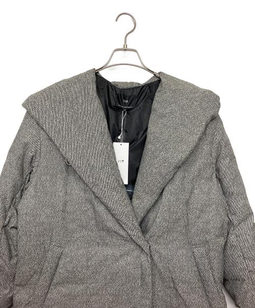 23区（ニジュウサンク）23区 (ニジュウサンク) ダウンガウンコート グレー サイズ:40の古着・服飾アイテム