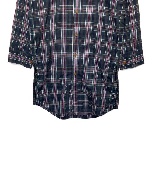 Vivienne Westwood（ヴィヴィアンウエストウッド）Vivienne Westwood (ヴィヴィアンウエストウッド) 長袖シャツ ネイビー サイズ:46の古着・服飾アイテム