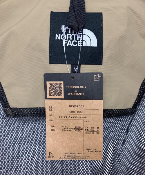 THE NORTH FACE（ザ ノース フェイス）THE NORTH FACE (ザ ノース フェイス) スクープジャケット ベージュ サイズ:M 未使用品の古着・服飾アイテム
