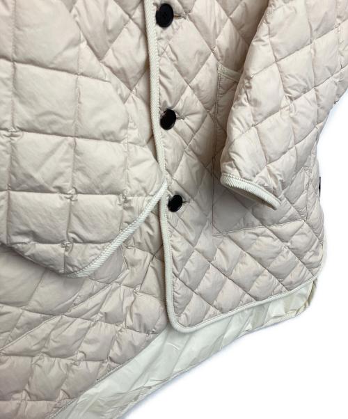 Gymphlex（ジムフレックス）Gymphlex (ジムフレックス) ダイヤキルトダウンコート キルティングジャケット アイボリー サイズ:12の古着・服飾アイテム