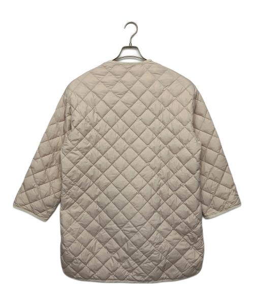 Gymphlex（ジムフレックス）Gymphlex (ジムフレックス) ダイヤキルトダウンコート キルティングジャケット アイボリー サイズ:12の古着・服飾アイテム