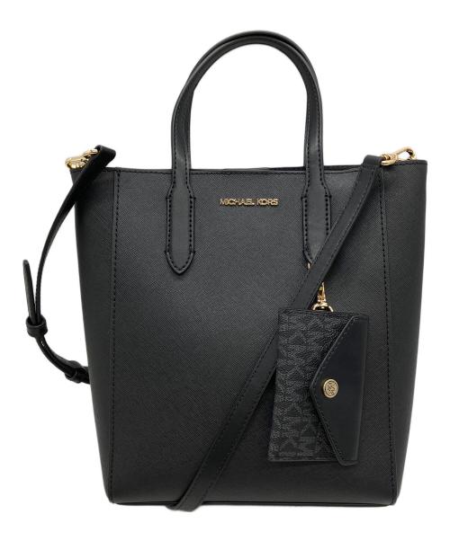 MICHAEL KORS（マイケル・コース）MICHAEL KORS (マイケル・コース) 2WAYバッグ ブラックの古着・服飾アイテム