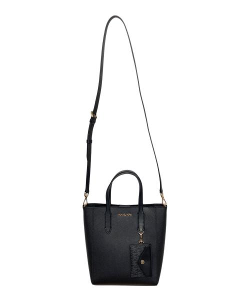 MICHAEL KORS（マイケル・コース）MICHAEL KORS (マイケル・コース) 2WAYバッグ ブラックの古着・服飾アイテム
