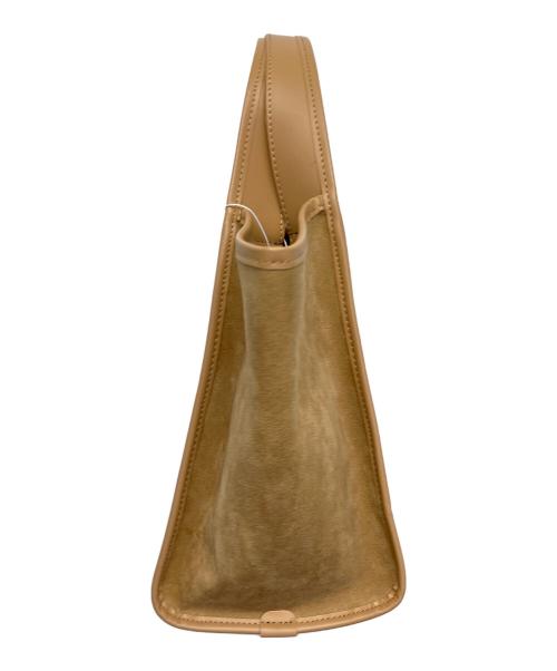 FEEL AND TASTE（フィールアンドテイスト）FEEL AND TASTE (フィールアンドテイスト) マルシェミニバッグ ブラウンの古着・服飾アイテム