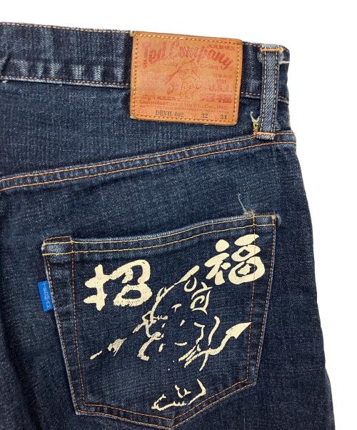 TED COMPANY（テッドカンパニー）TED COMPANY (テッドカンパニー) DEVIL002　デニムパンツ インディゴ サイズ:81cm (W32)の古着・服飾アイテム