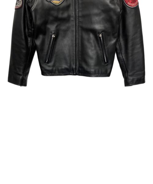 TED COMPANY（テッドカンパニー）TED COMPANY (テッドカンパニー) シングルライダースジャケット ブラック サイズ:40の古着・服飾アイテム