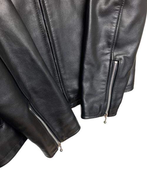 TED COMPANY（テッドカンパニー）TED COMPANY (テッドカンパニー) シングルライダースジャケット ブラック サイズ:40の古着・服飾アイテム