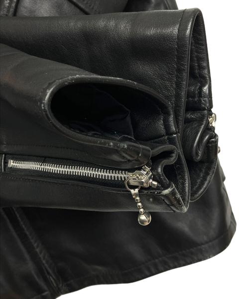 TED COMPANY（テッドカンパニー）TED COMPANY (テッドカンパニー) シングルライダースジャケット ブラック サイズ:40の古着・服飾アイテム