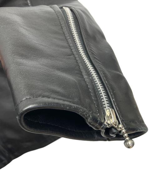 TED COMPANY（テッドカンパニー）TED COMPANY (テッドカンパニー) シングルライダースジャケット ブラック サイズ:40の古着・服飾アイテム