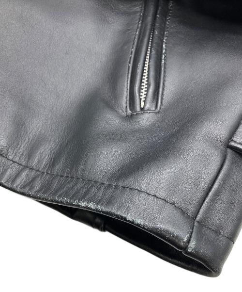 TED COMPANY（テッドカンパニー）TED COMPANY (テッドカンパニー) シングルライダースジャケット ブラック サイズ:40の古着・服飾アイテム